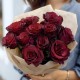 Букет 11 бордовых роз