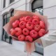 Букет 17 коралловых пионов