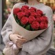 17 малиновых роз Готча