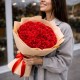 Букет 25 красных гвоздик
