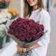 Букет 29 бордовых роз