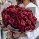 Букет 45 бордовых роз