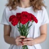Букеты из гвоздик
