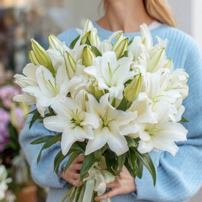 Букет из 9 лилий Букет из 9 лилий