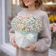 Гипсофила в шляпной коробке