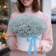 Голубые гипсофилы в коробке